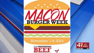 Macon Burger Week is back for its 7th year [upl. by Joacimah]