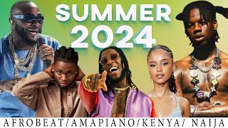 Afrobeat Mixtape Songs 2024  Amapiano Mix 2024 Trending  Ayra Starr Burna Boy CKay Rema [upl. by Llenwahs230]