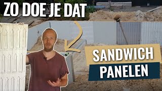 Vijver of zwemvijver maken met sandwichpanelen  DIY zwemvijver en vijverbouw [upl. by Aifas]