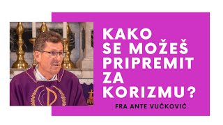 Prvi dan trodnevne korizmene duhovne obnove  fra Ante Vučković [upl. by Asirak]