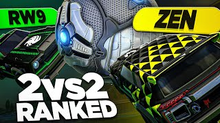 RANKED RIVALS  ZEN VS RW9  2V2 SSL [upl. by Aicenek]