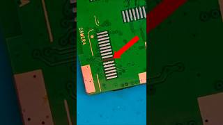 Broken trace Repair technology tech mobilerepair smartphone repair gsmtuber [upl. by Macintyre243]