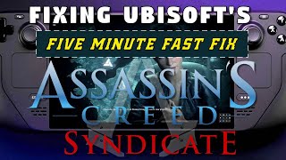 Steam Deck Assassins Creed Syndicate and other old Uplay games  Easy Five Minute Fix [upl. by Kresic]