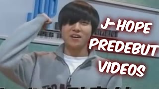 BTS JHope Predebut Videos [upl. by Otokam26]