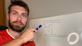 What is the difference between synthetic and multifilament strings [upl. by Alastair]