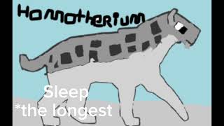 Concept sounds for my homotherium [upl. by Deerc]