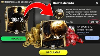 Nuevo GRAN BUG CORRE REGALOS GRÁTIS por ERROR y ACTUALIZACIÓN de FC MOBILE 😳🎁 [upl. by Monteria]