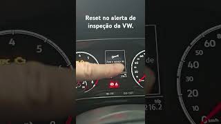 Como resetar o alerta de inspeção do Virtus Nivus TCross e outros da VW automobile [upl. by Lilak]