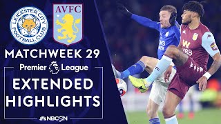 Aston Villa v Leicester City  PREMIER LEAGUE HIGHLIGHTS  392020  NBC Sports [upl. by Reisfield]