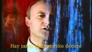 Phil Collins  Against All Odds Take A Look At Me Now Subtitulada al español [upl. by Nerty842]