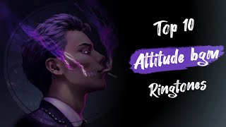 trending top 10 attitude background music  top 10 attitude ringtones  sk top 10 [upl. by Tnecillim]