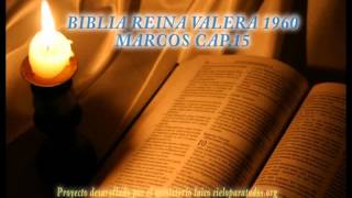 Biblia HabladaBIBLIA REINA VALERA 1960 MARCOS CAP 15 [upl. by Aihsile39]