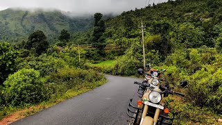 HORANADU TO SHRINGERI  ಹೊರನಾಡು to ಶೃಂಗೇರಿ Riding through Western ghats chikmagalur westernghats [upl. by Yahsram333]