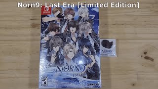 Unboxing Norn9 Last Era Limited Edition Switch [upl. by Storfer]