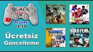 BLACK STORE PS3 OYUN İNDİRME UPDATE v450 COLD FEAR  SONIC ENCORE  WINNING ELEVEN 2001  STARHAWK [upl. by Evars]