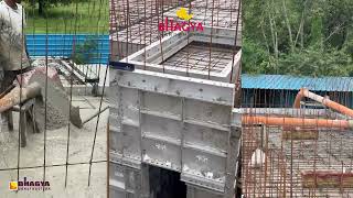 CONSTRUCTION WITH ALUMINIUM FORMWORK TECHNOLOGY [upl. by Morten]