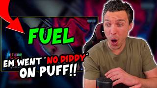 EM DISSES P DIDDY  Syllable Holic Reacts to Eminem  Fuel feat JID REACTION [upl. by Edelman]