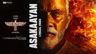 Asakaayan Lyrical Video  WEAPON Movie  Sathyaraj Vasanth R  Ghibran  Manzoor MS [upl. by Yelyak711]