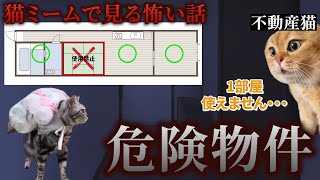 【猫ミーム】×【怖い話】危険物件 猫マニ 怖い話 [upl. by Geoffrey]