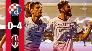 A 4️⃣midable Champions League win  Dinamo Zagreb 04 AC Milan  Highlights [upl. by Blaine]