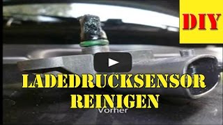 Fiat Doblo Fehlercode P0237 Turbolader Ladedruck Sensor reinigen  Saugrohrdrucksensor [upl. by Werd]