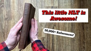 NLT Thinline CenterColumn Reference Bible Review [upl. by Neffets]