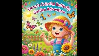 Fun learning story for 2nd grader Emmas Colorful Butterfly Garden Adventure [upl. by Nylirrehs]