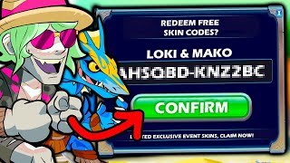 I Gave FREE Heatwave Skins To Strangers in Brawlhalla [upl. by Chantal]