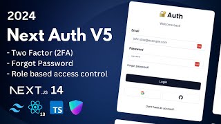 Next Auth V5  Advanced Guide 2024 [upl. by Limber]