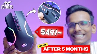 Ant Esports GM320 Gaming Mouse Review AFTER 5 MONTHS [upl. by Rosecan]