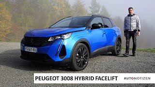 2021 Peugeot 3008 GT Hybrid 225 PS Facelift SUV im Review Test Fahrbericht [upl. by Imelda]