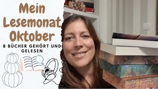 Mein Lesemonat Oktober 2024 📚 🎃 [upl. by Uyekawa88]