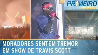 Show de Travis Scott no Allianz Parque pode ter causado tremores em SP  Primeiro Impacto 120924 [upl. by Neemsay330]