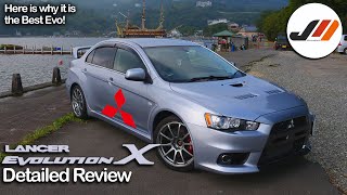 Why the Lancer Evolution X is the best Evo  InDepth Review Technical Details Drive  JDM Masters [upl. by Itirahc]