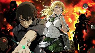 BTOOOM Opening  No pain no gain with lyricsenglish [upl. by Leahci]