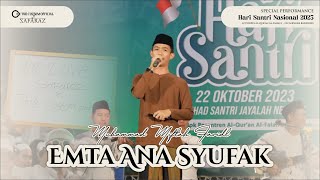 EMTA ‘ANA SYUFAK  THE CUSTOM feat SAFARAZ [upl. by Kenweigh122]