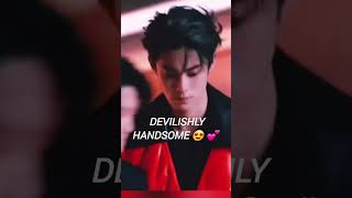 He is devilishly handsome 😍 ❤️ dixin dylanwang lovebetweenfairyandthedevil shorts [upl. by Anilrahc]