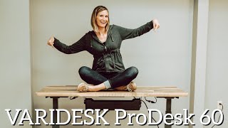 VARIDESK ProDesk 60 Electric Desk Review [upl. by Paddie]