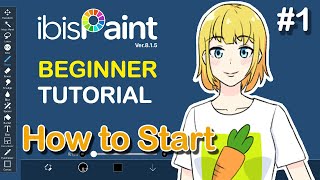 Ibis Paint X Tutorial for Beginners  How to Get Started and Use [upl. by Gimble]