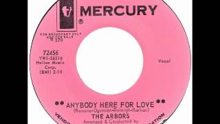 Arbors – “Anybody Here For Love” Mercury 1965 [upl. by Sharl227]