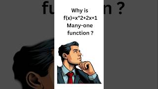 ManyOne Function Relations and Functions shortsmaths mathematics [upl. by Jain]