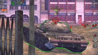 TEAM ID World of Tanks Blitz  IS4  AMX30B [upl. by Amirak]