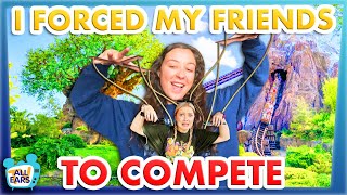 I FORCED My Friends to Compete in Disneys Animal Kingdom  Gamemaster Challenge 30 [upl. by Haldas]