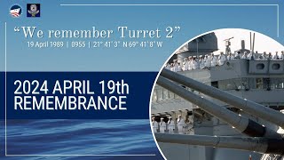 19 April 2024 We Remember Turret II [upl. by Phyllida665]