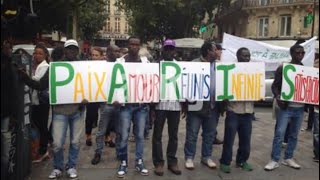 Les pro ado manifestent en Italie ils ont laissés ponts et infrastructures à Abidjan 😂 [upl. by Farr644]