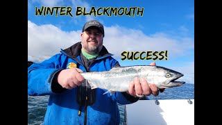 Winter Blackmouth Fishing Seattle  Peeling Line Collaboration [upl. by Trometer]