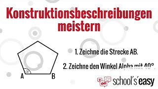 Konstruktionsbeschreibungen meistern  Mathe mit Satzbausteinen [upl. by Coco210]