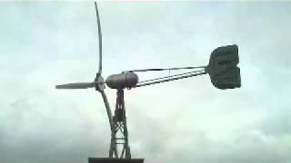 Jacobs 110 volt DC Wind Generator [upl. by Annerahs]