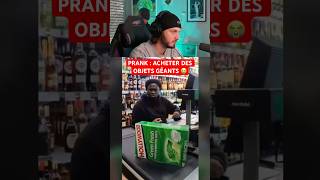 PRANK  ACHETER DES OBJETS GÉANTS 😭 [upl. by Halyhs]