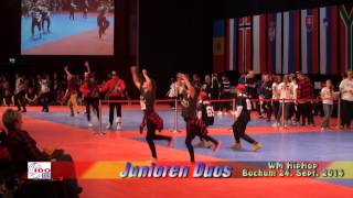 IDO WM HipHop in Bochum 2014  Jun Duos  Leonie amp Jannike [upl. by Shaer898]